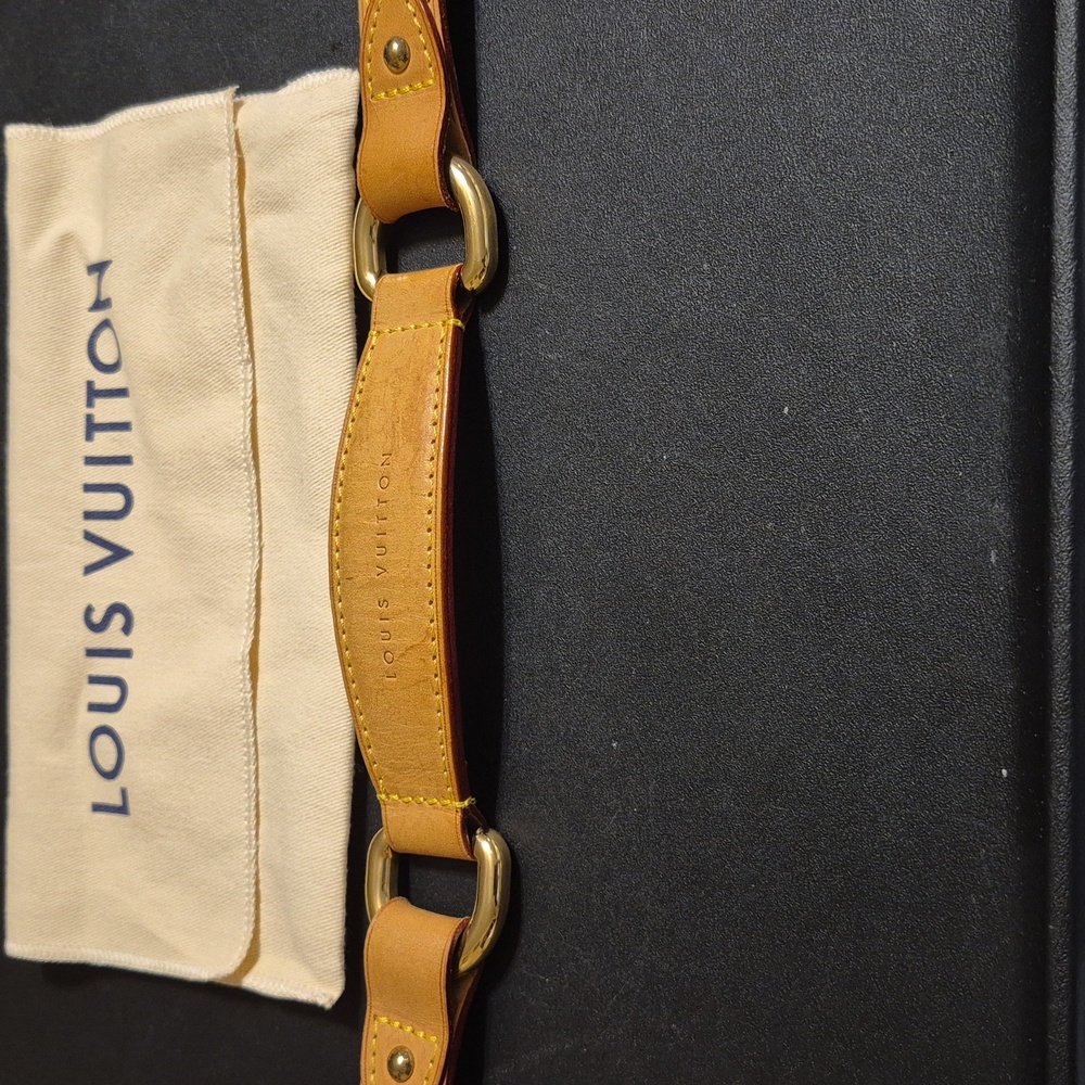 Louis Vuitton Tan Leather Strap with Gold Hardware - Picture 9 of 16